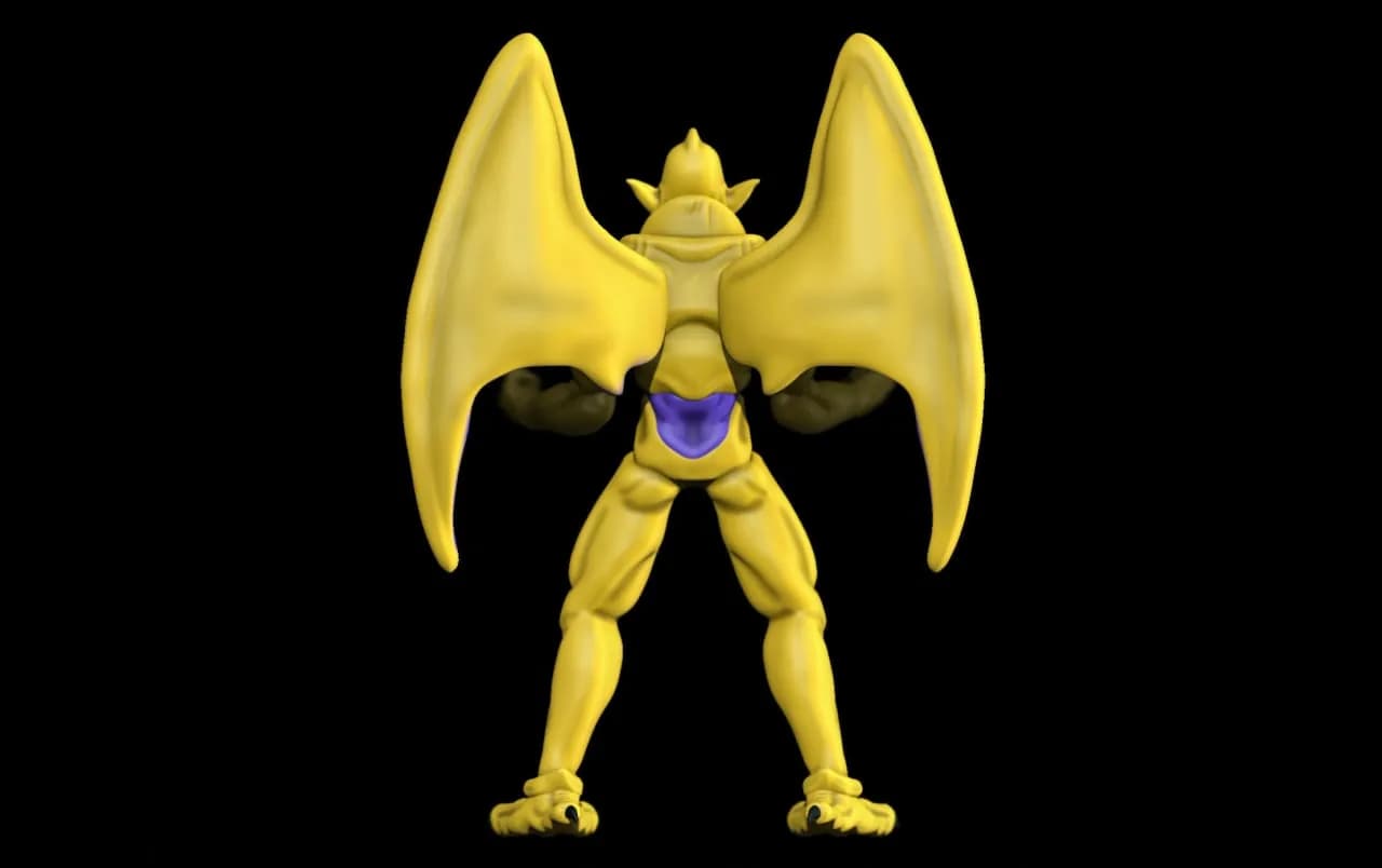 STL - Shenron de Dragon Ball render 3