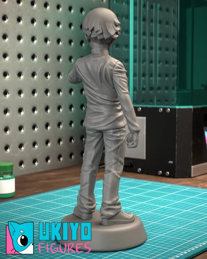 STL - Shigeo Kageyama figura de anime render 5