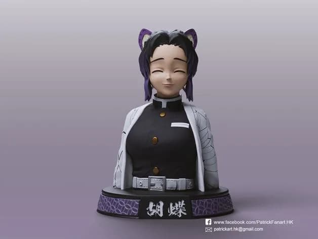 STL - shinobu+kochou(kimetsu+no+yaiba)
