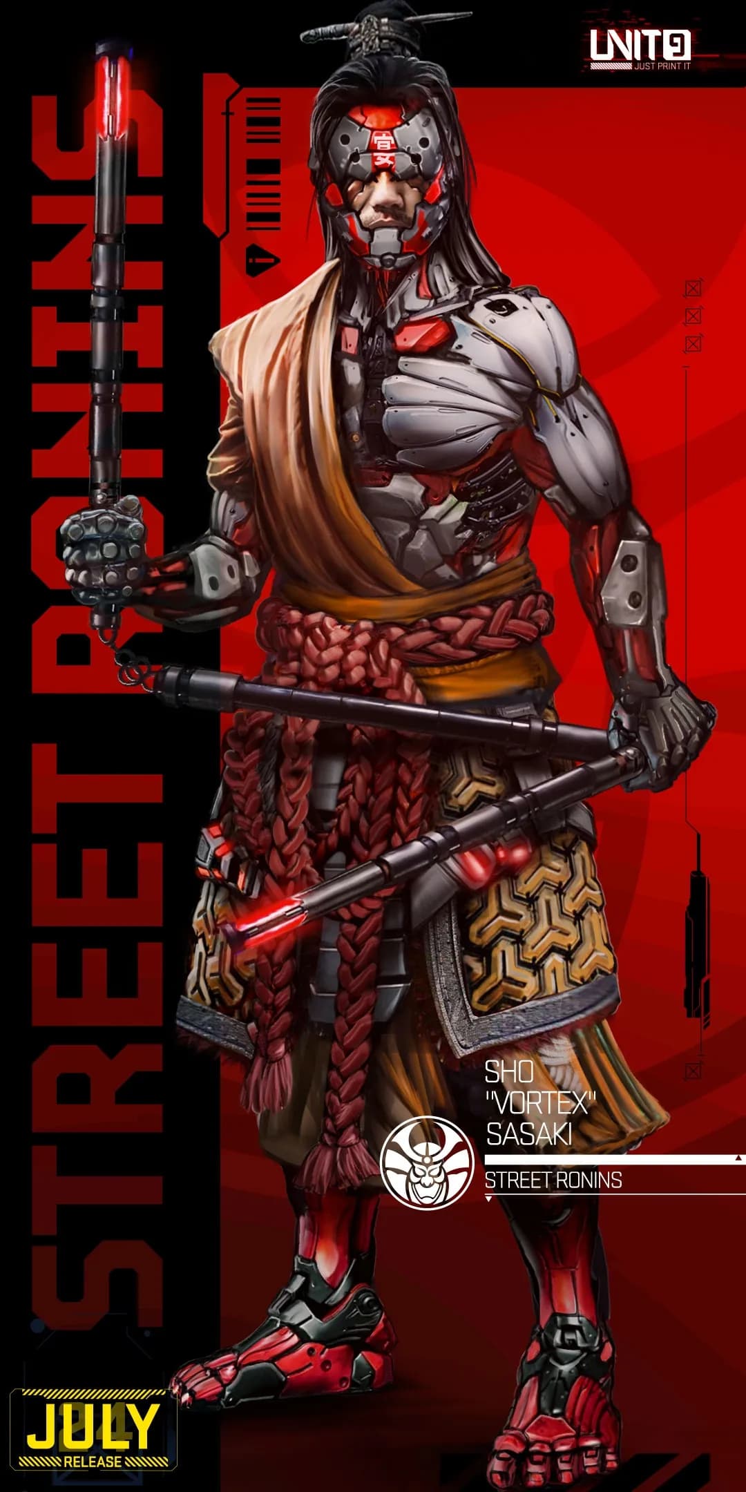 STL - Sho "Vortex" Sasaki Street Ronins