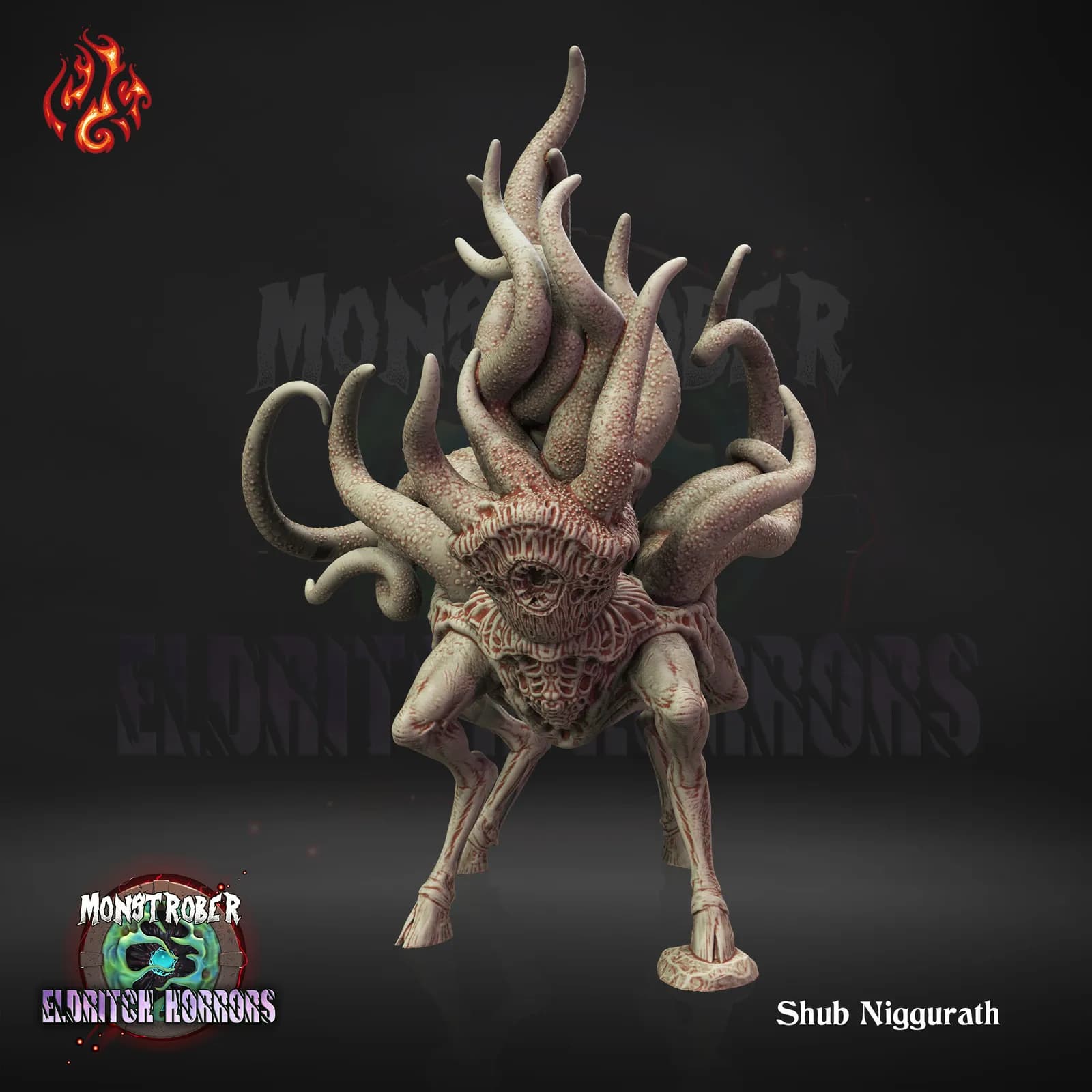 STL - Shoggoth Eldritch Horrors render 2