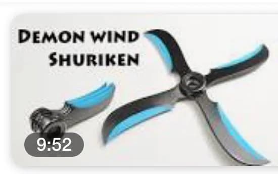 STL - Shuriken Viento Demoníaco