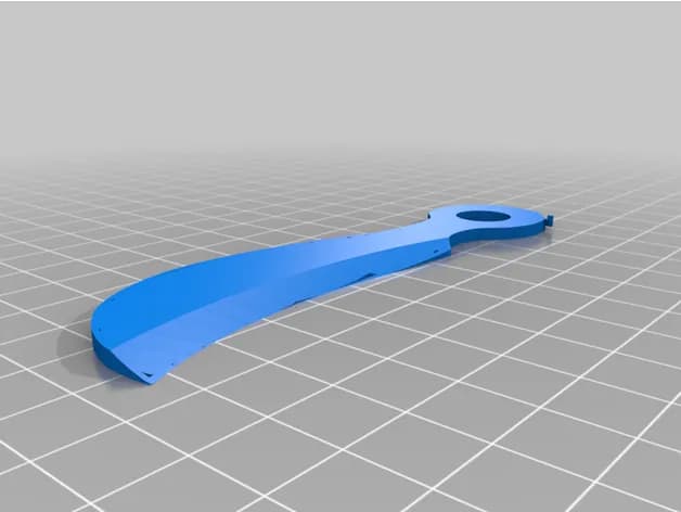 STL - Shuriken Viento Demoníaco render 4