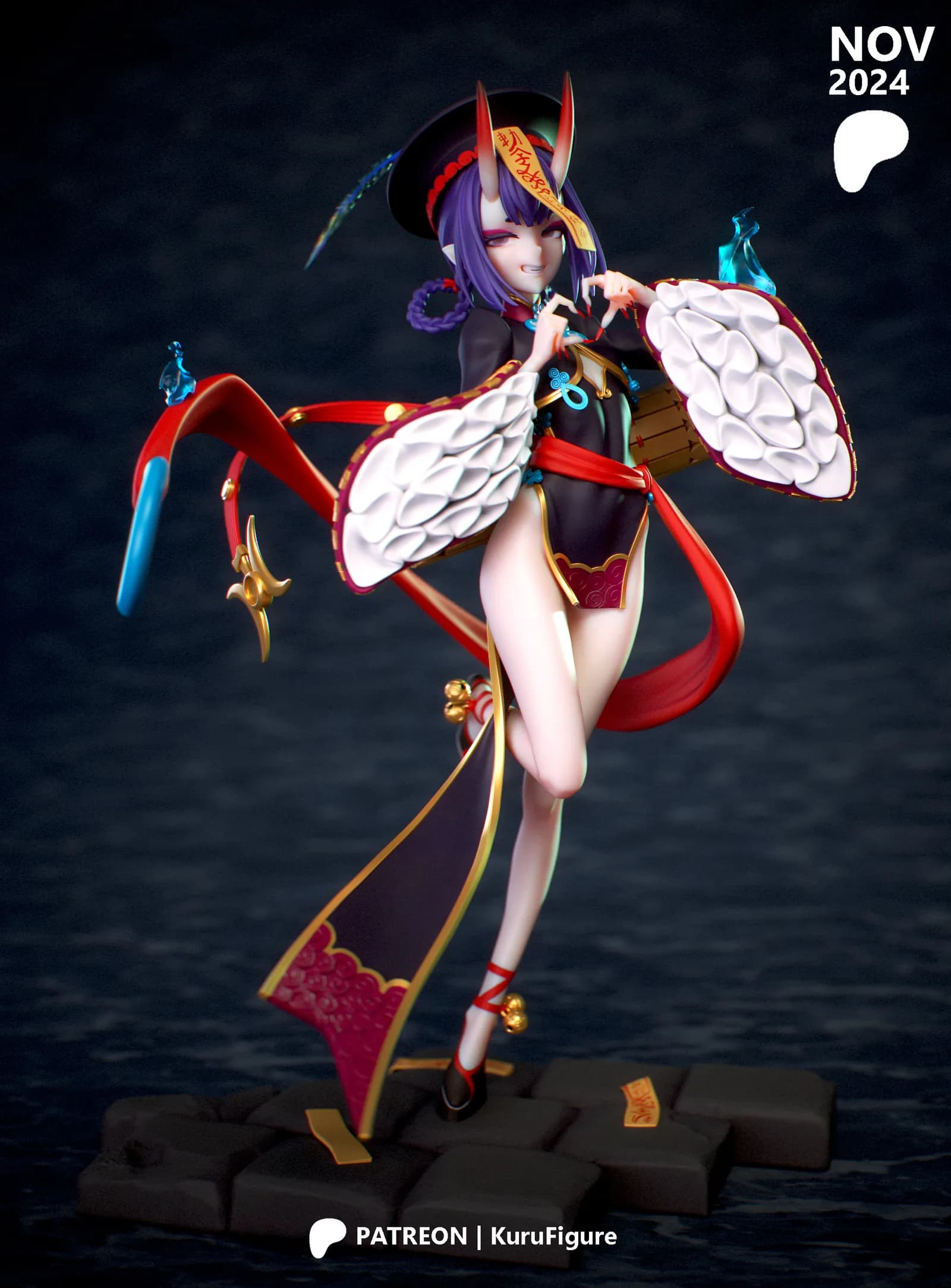 STL - Shuten Douji Figura