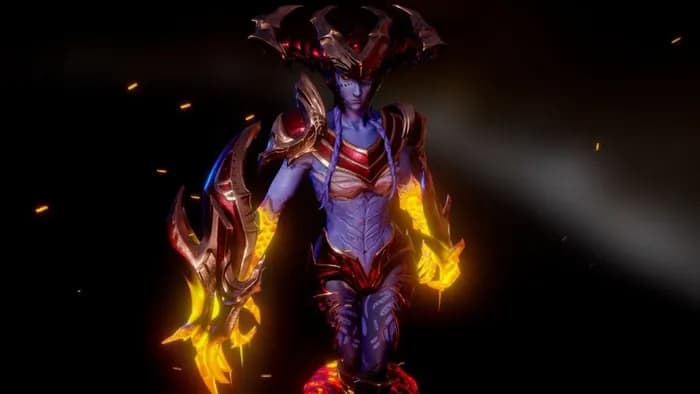 STL - shyvana the half dragon blend
