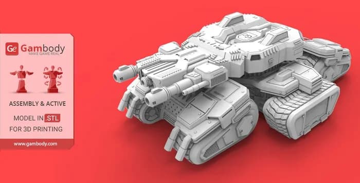 STL - siege tank