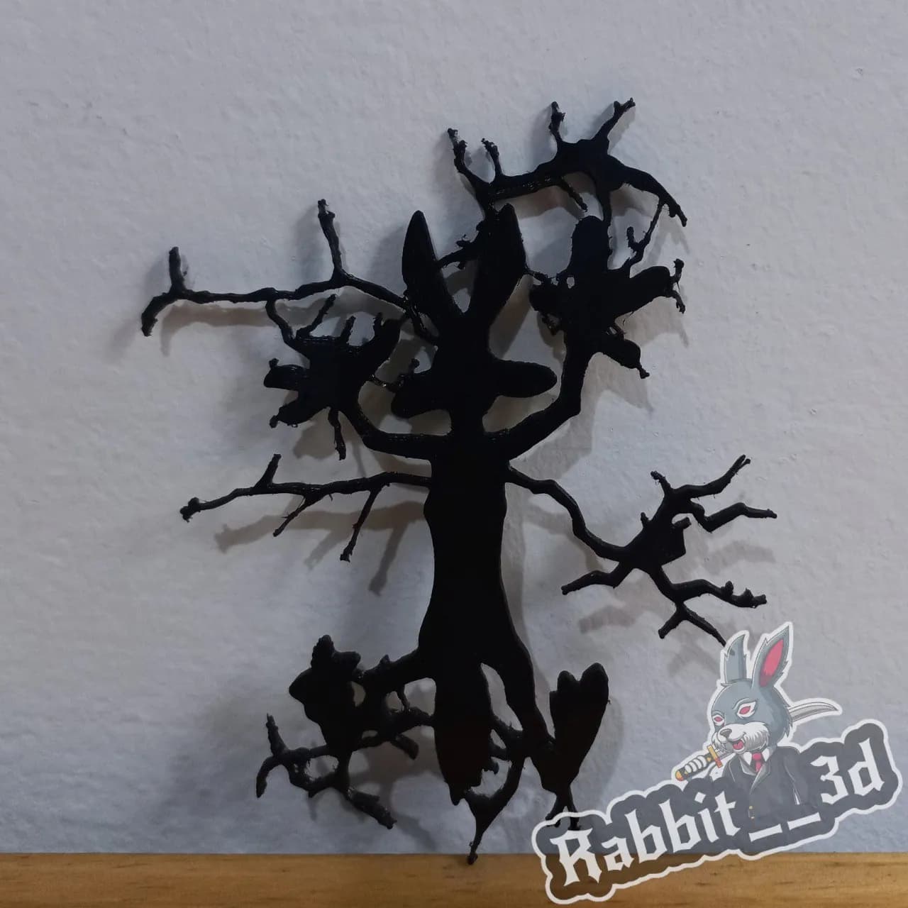 STL - Silueta de árbol seco
