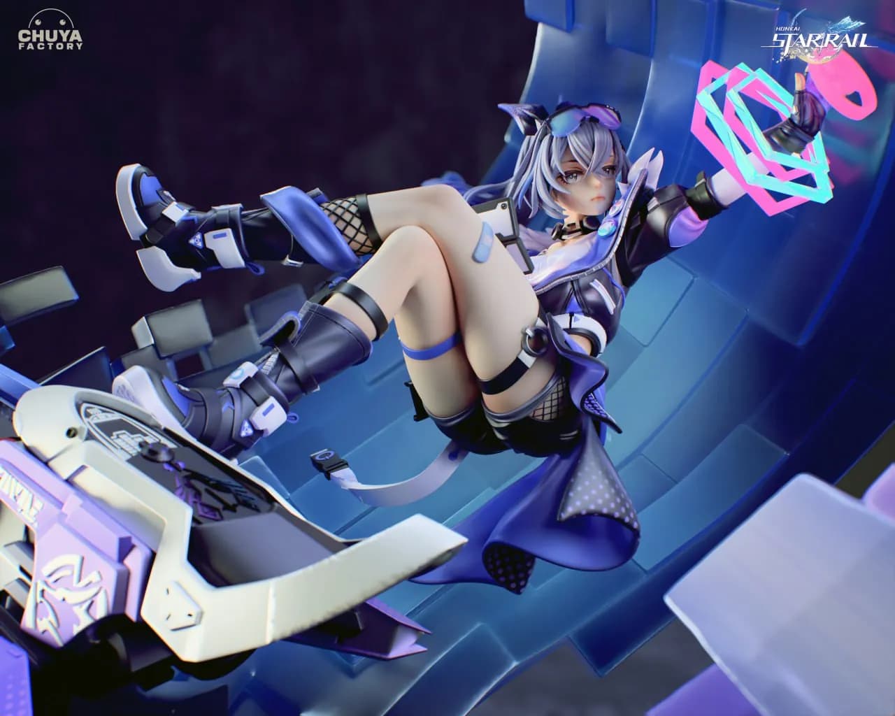 STL - Silver Wolf de Honkai Star Rail render 2