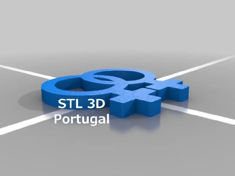 STL - Símbolo del orgullo lesbiano