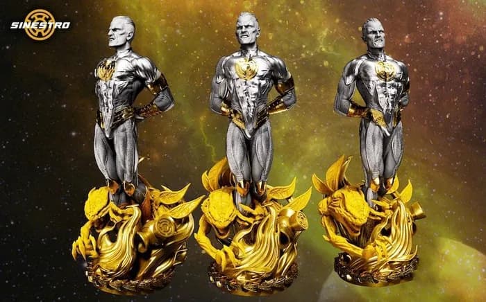 STL - Sinestro Figura Estilizada