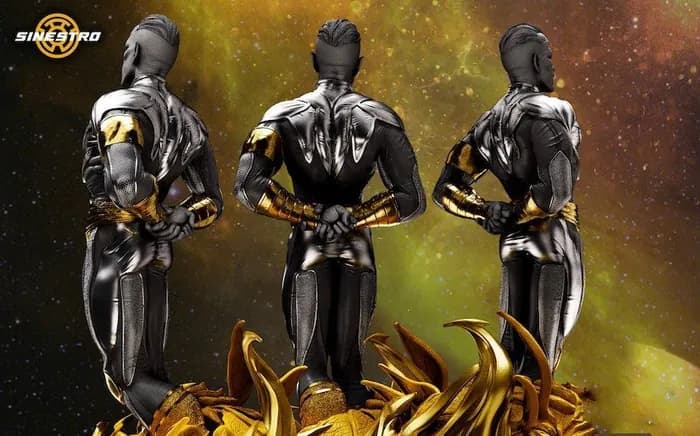 STL - Sinestro Figura Estilizada render 2
