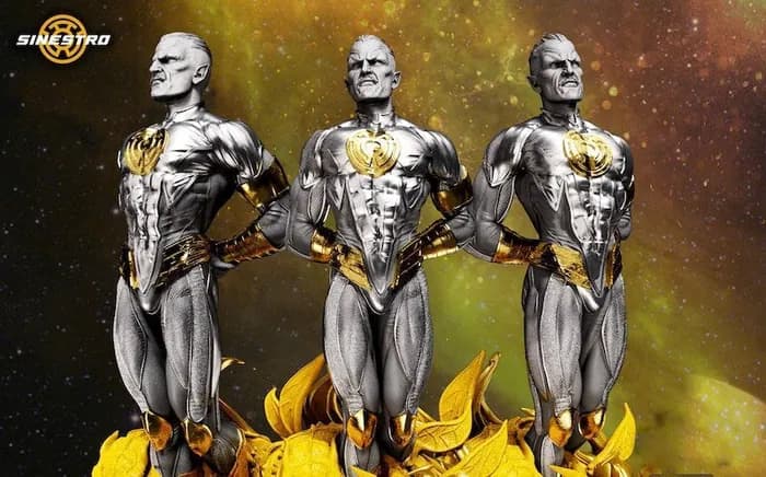 STL - Sinestro Figura Estilizada render 3