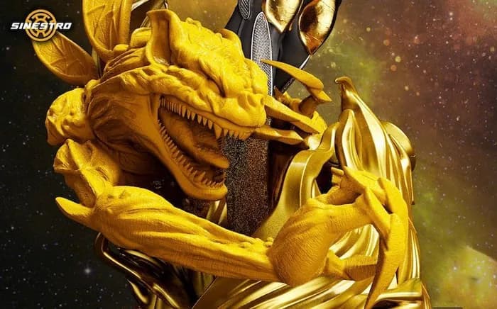 STL - Sinestro Figura Estilizada render 5