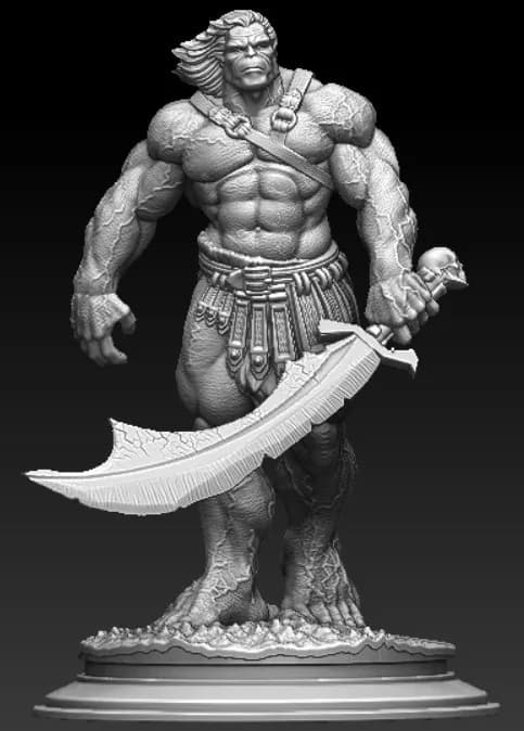 STL - skaar render 1
