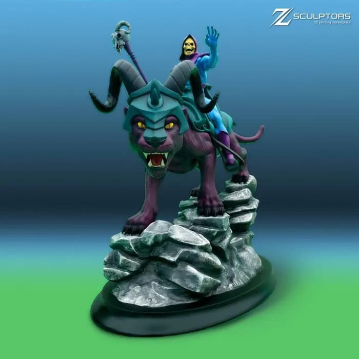 STL - Skeletor en Panthor 2