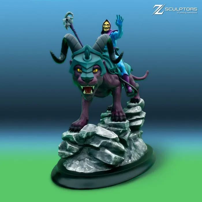 STL - Skeletor en Panthor 2