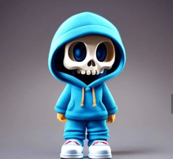 skull hoody boy