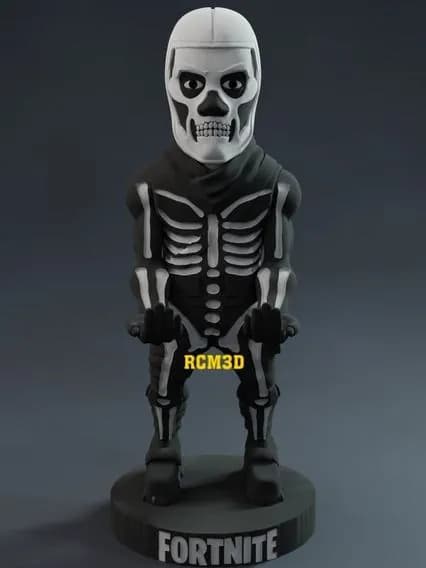 STL - skull trooper fortinite holder