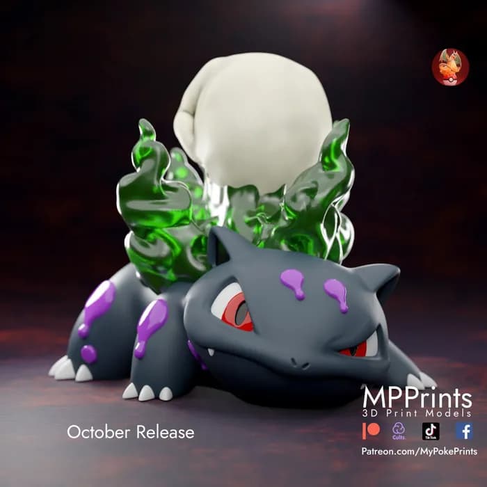 STL - skullivysaur
