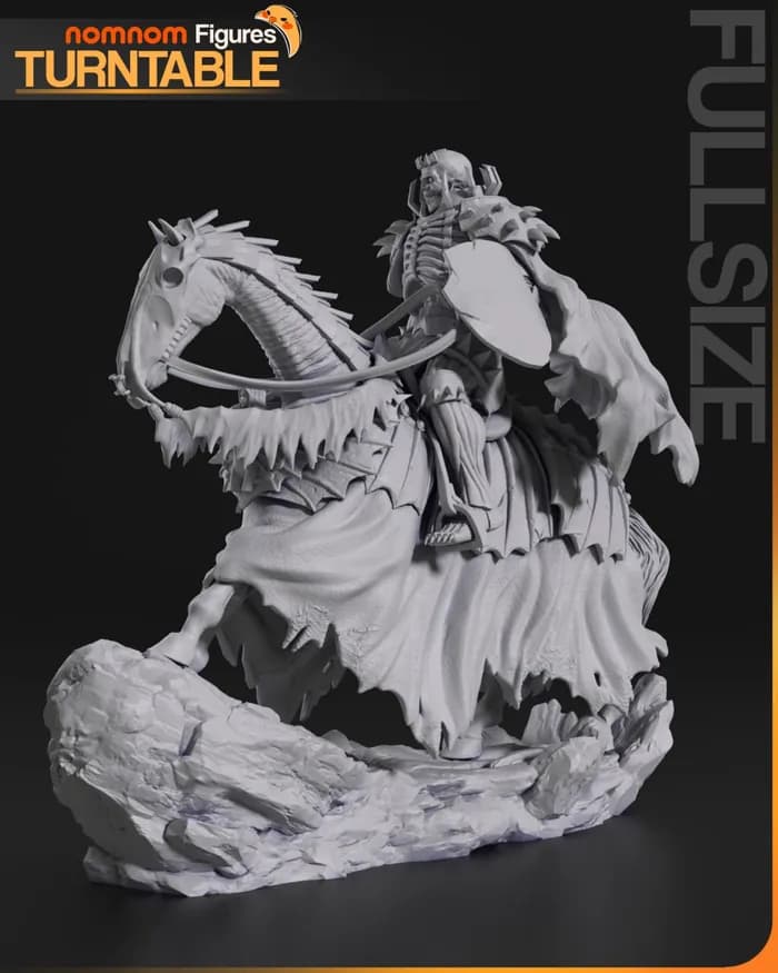 STL - skullknight 178mm