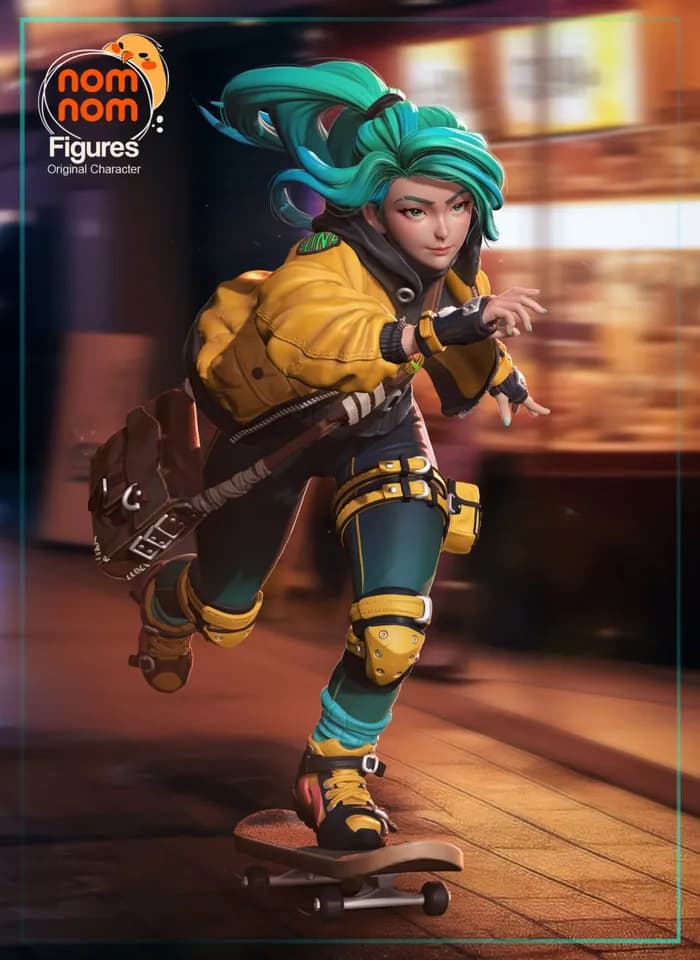 STL - slink skater