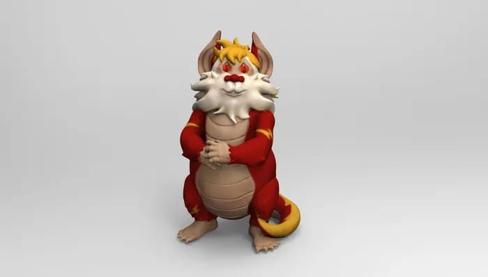 STL - Snarf figura de ThunderCats