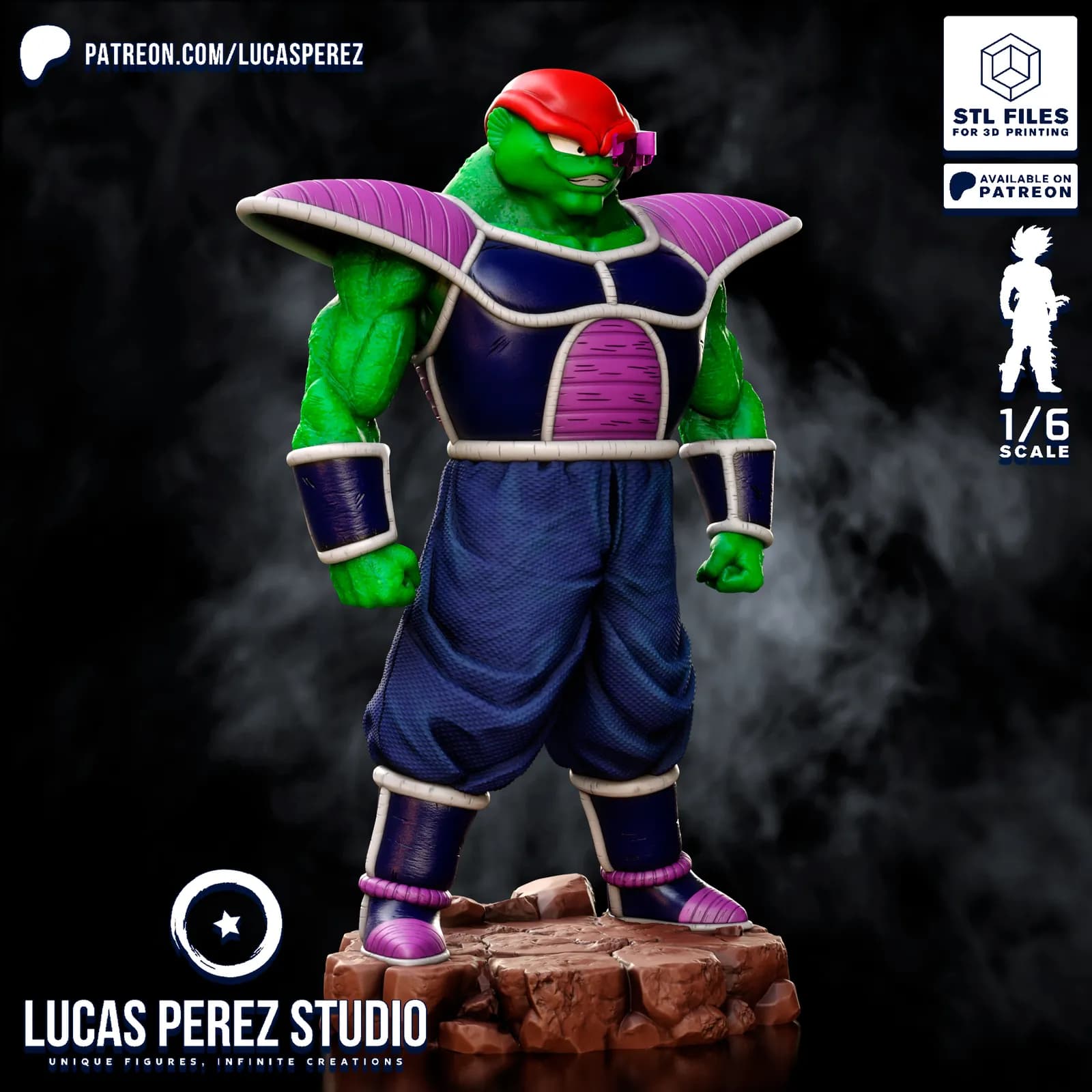STL - Soldado Thau render 3