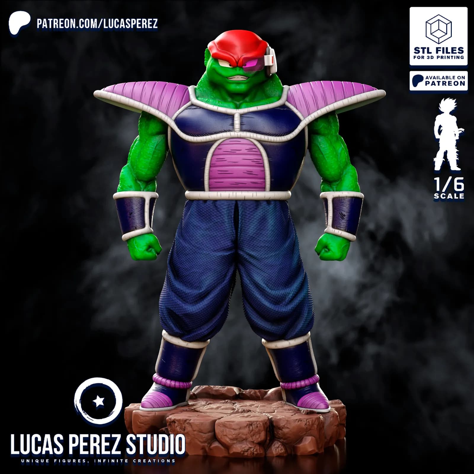 STL - Soldado Thau render 4