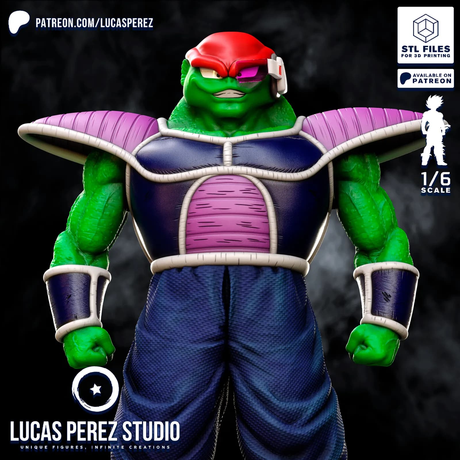 STL - Soldado Thau render 5