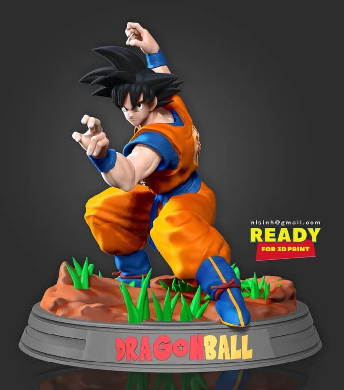 STL - son goku v1