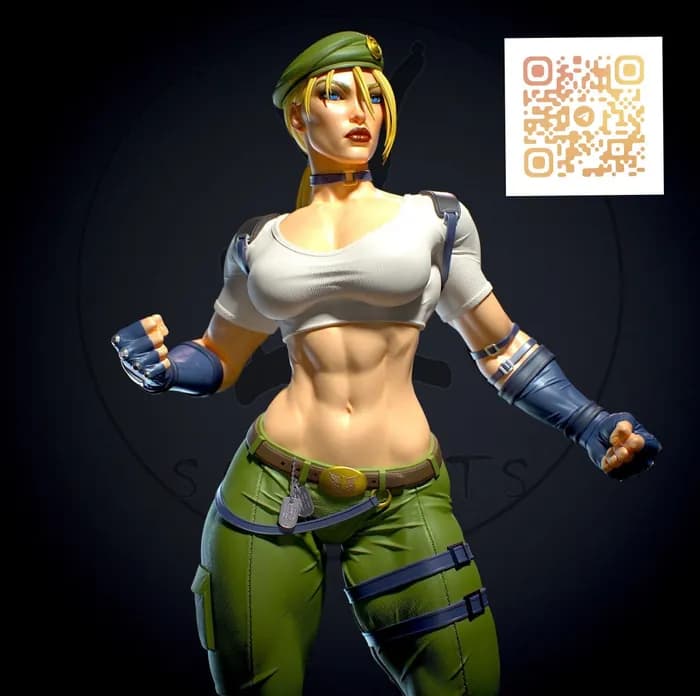 STL - sonya blade 350 mm