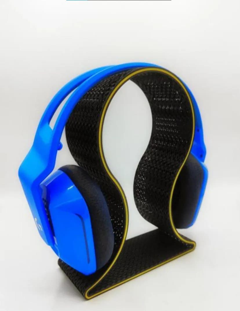 STL - Soporte curvo para auriculares