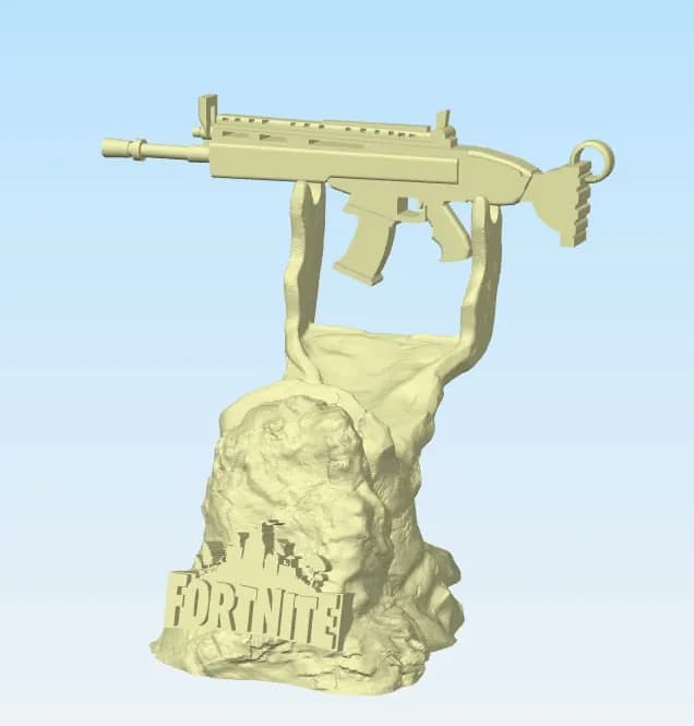 STL - Soporte de Arma Fortnite SCAR