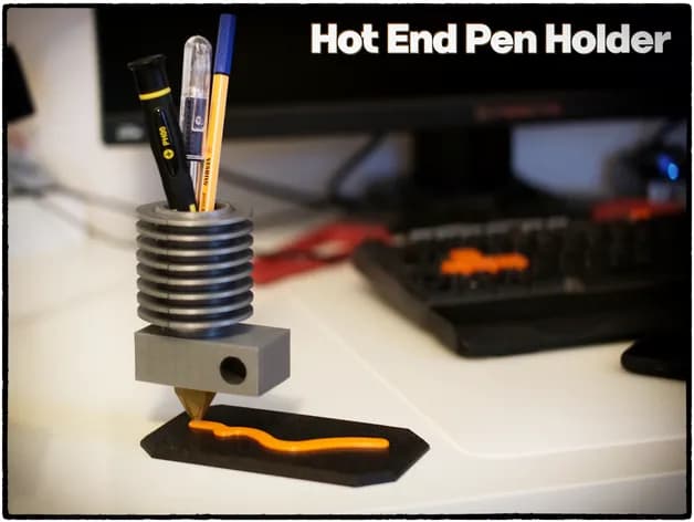 STL - Soporte de bolígrafos Hotend
