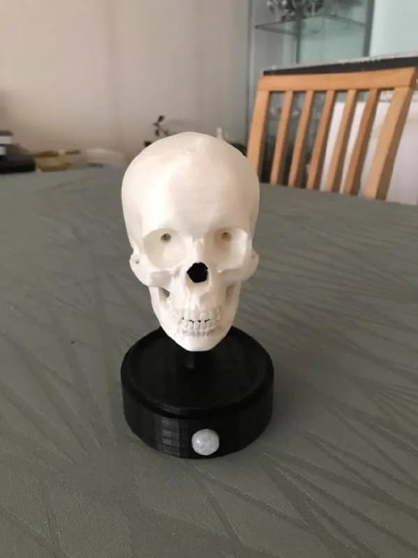 STL - Soporte de Calavera con Casco