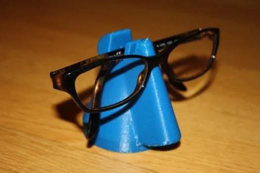 STL - Soporte de gafas azul