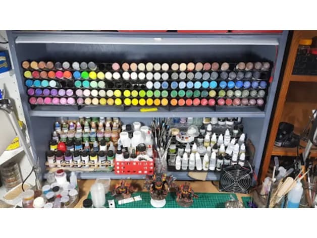 STL - Soporte de pintura modular