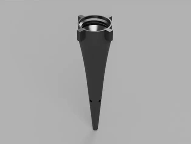 STL - Soporte de riego para plantas render 3