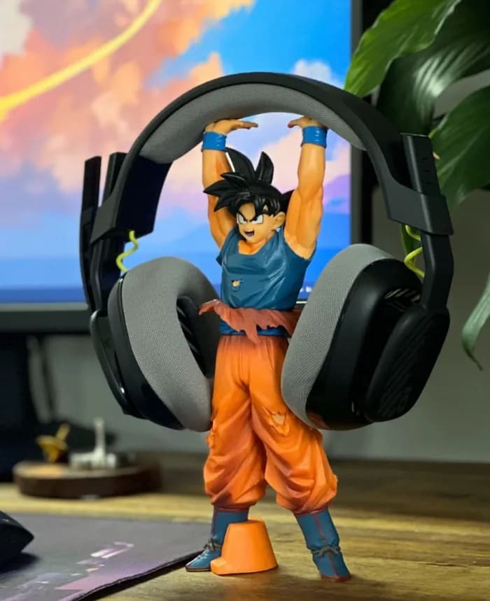 STL - soporte goku brazos alzados