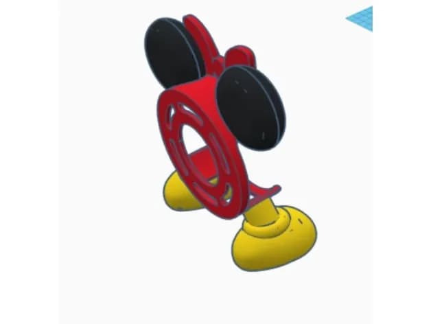 STL - Soporte Minnie para Echo Dot render 3