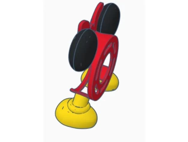 STL - Soporte Minnie para Echo Dot render 5