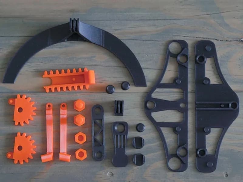 STL - Soporte móvil de pinza ajustable