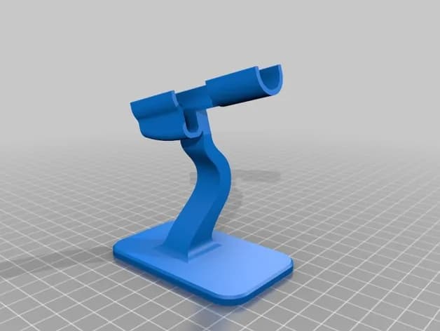 STL - Soporte para aerógrafo render 3