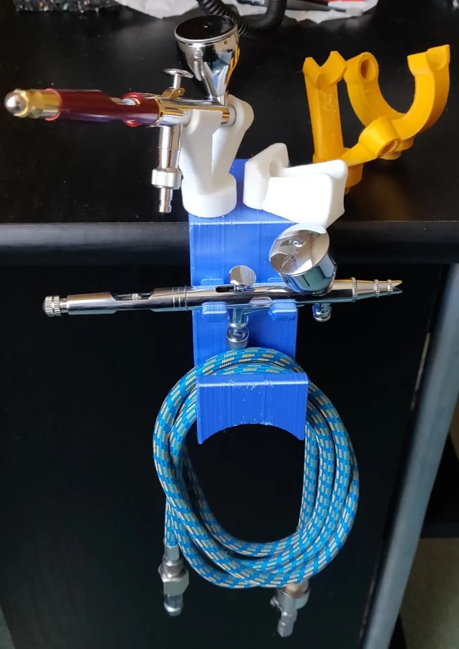 STL - Soporte para aerógrafo 2 render 2