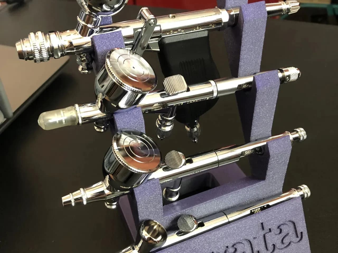 STL - Soporte para aerógrafo 3 render 3