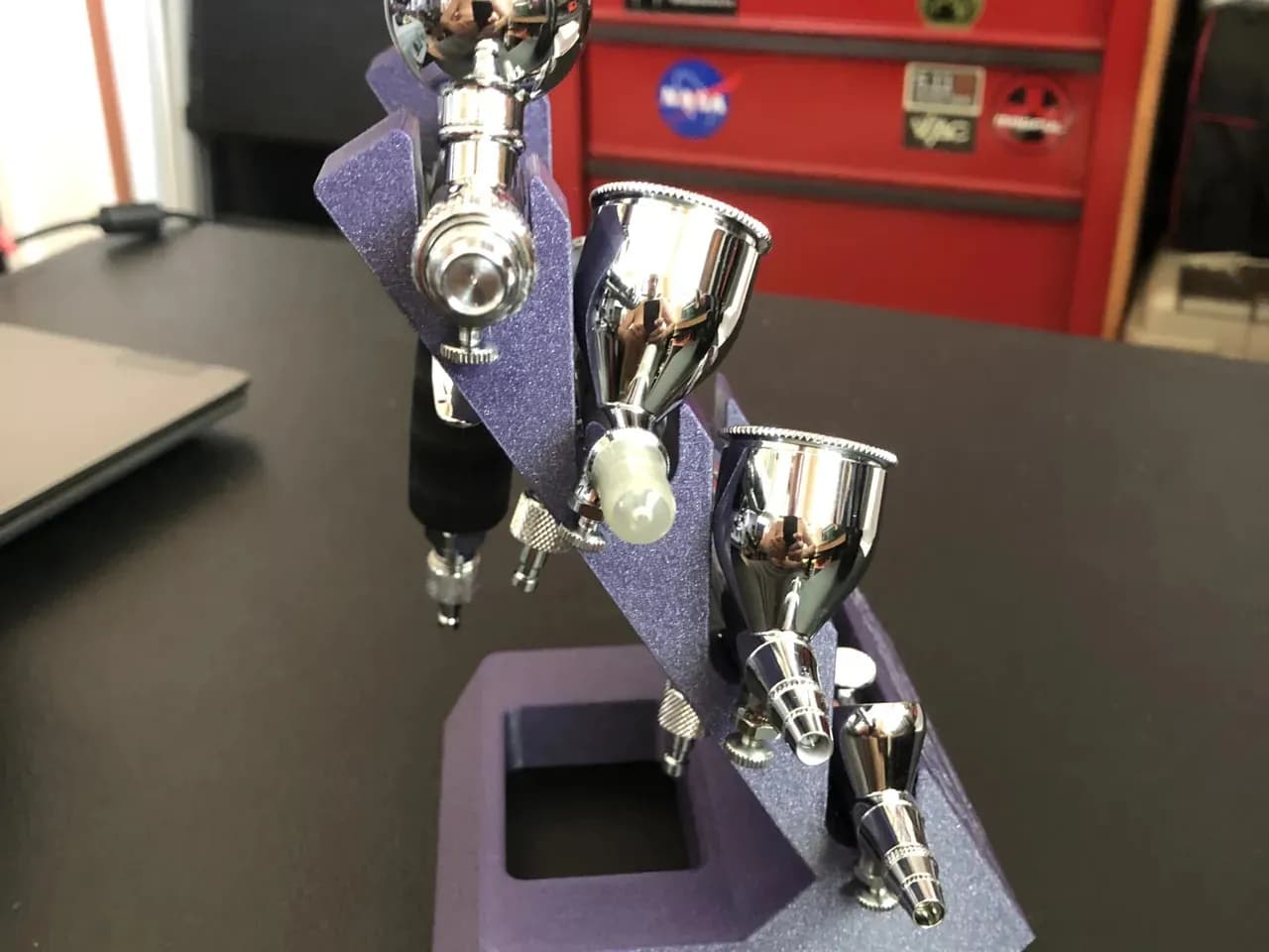 STL - Soporte para aerógrafo 3 render 4