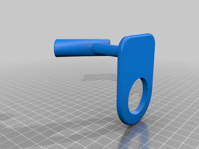 STL - Soporte para aerógrafo 8 render 3