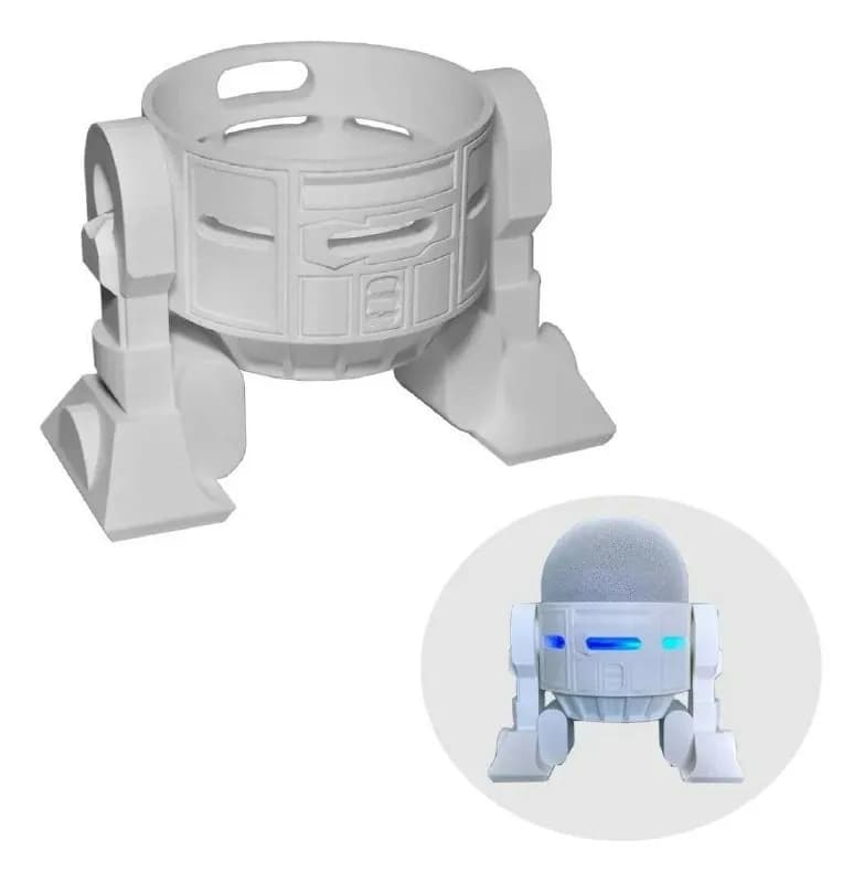 STL - Soporte para Alexa Echo Dot R2 D2