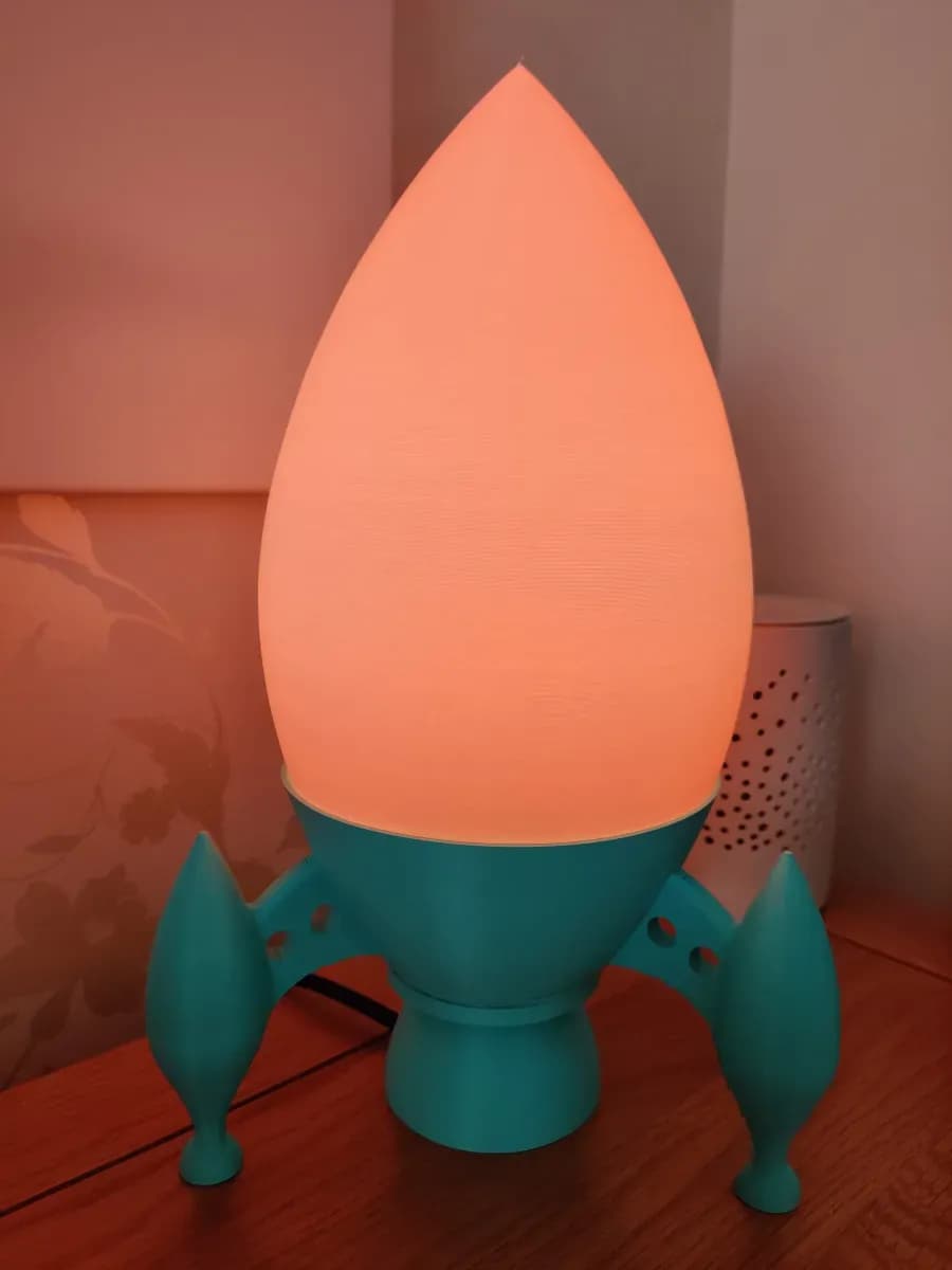 STL - Soporte para bombilla de cohete