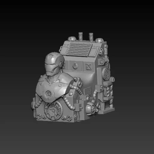 STL - Soporte para Casco de Ironman 2
